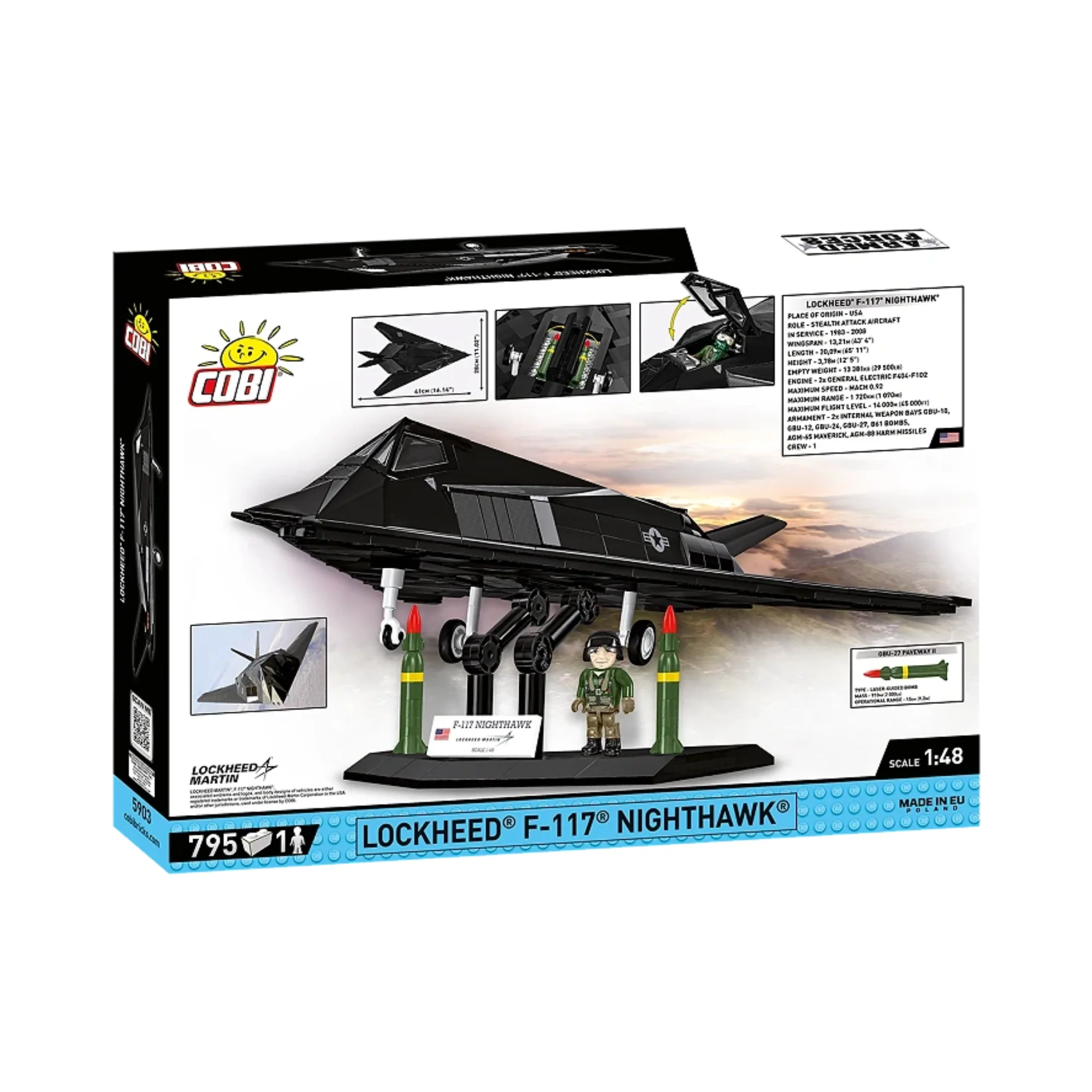 COBI Armed Forces Lockhead F-117 Nighthawk - Image 7