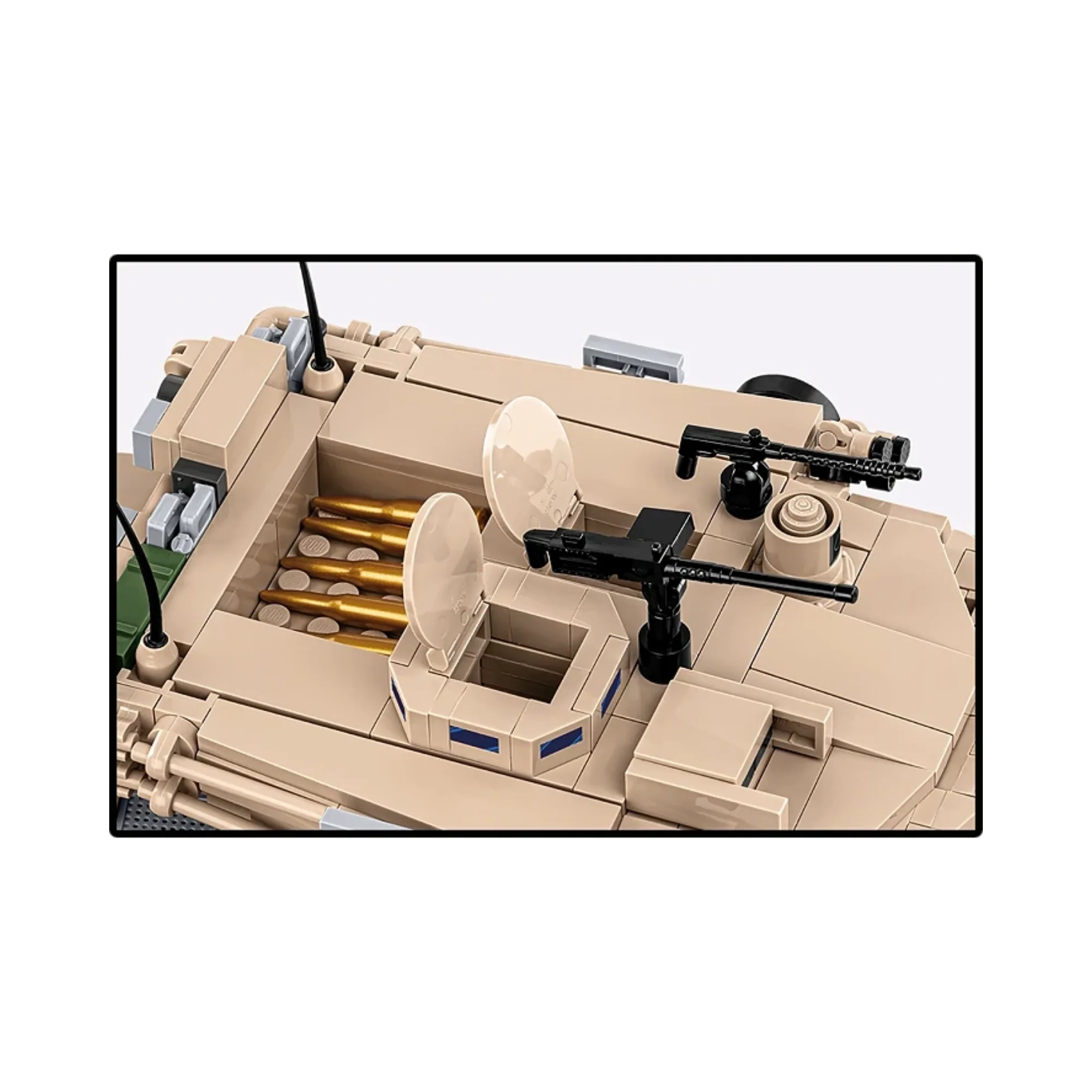 COBI Armed Forces M1A2 Abrams Tank (US) - Image 4