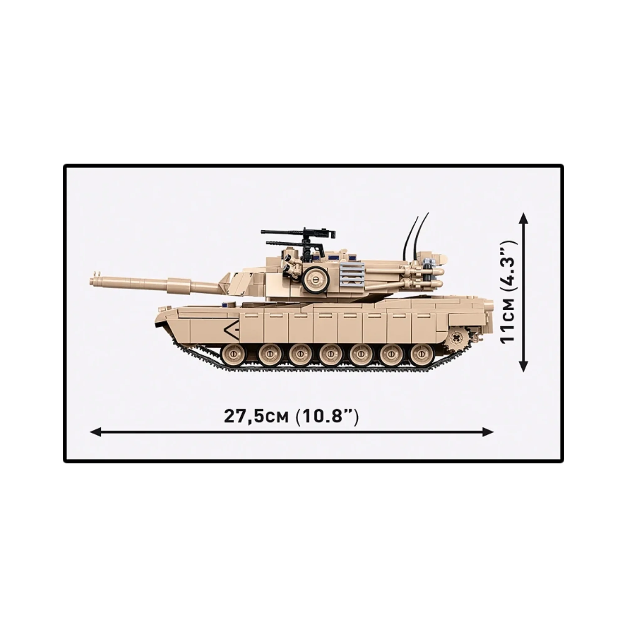 COBI Armed Forces M1A2 Abrams Tank (US) - Image 5