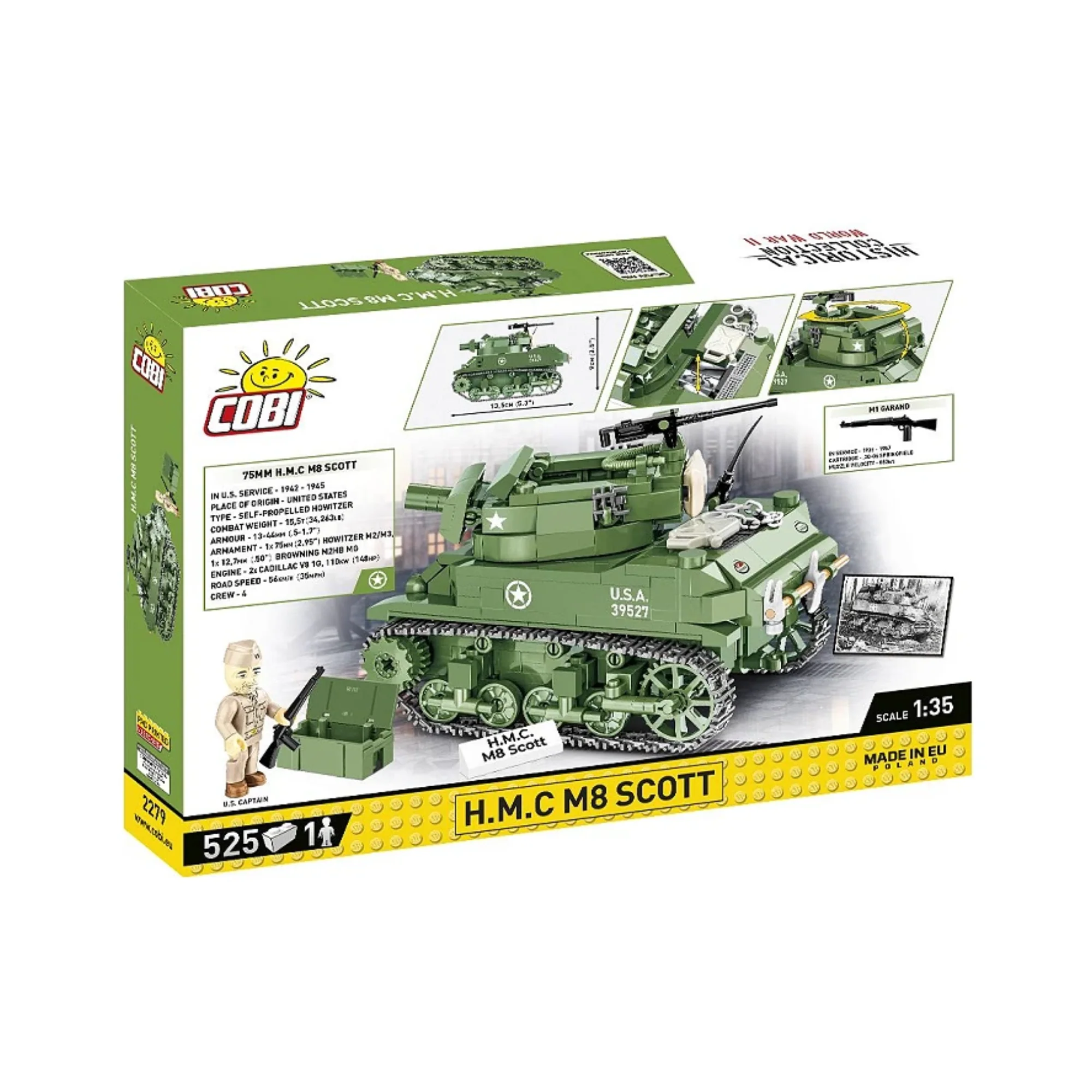 COBI H.M.C M8 Scott Tank - Image 5