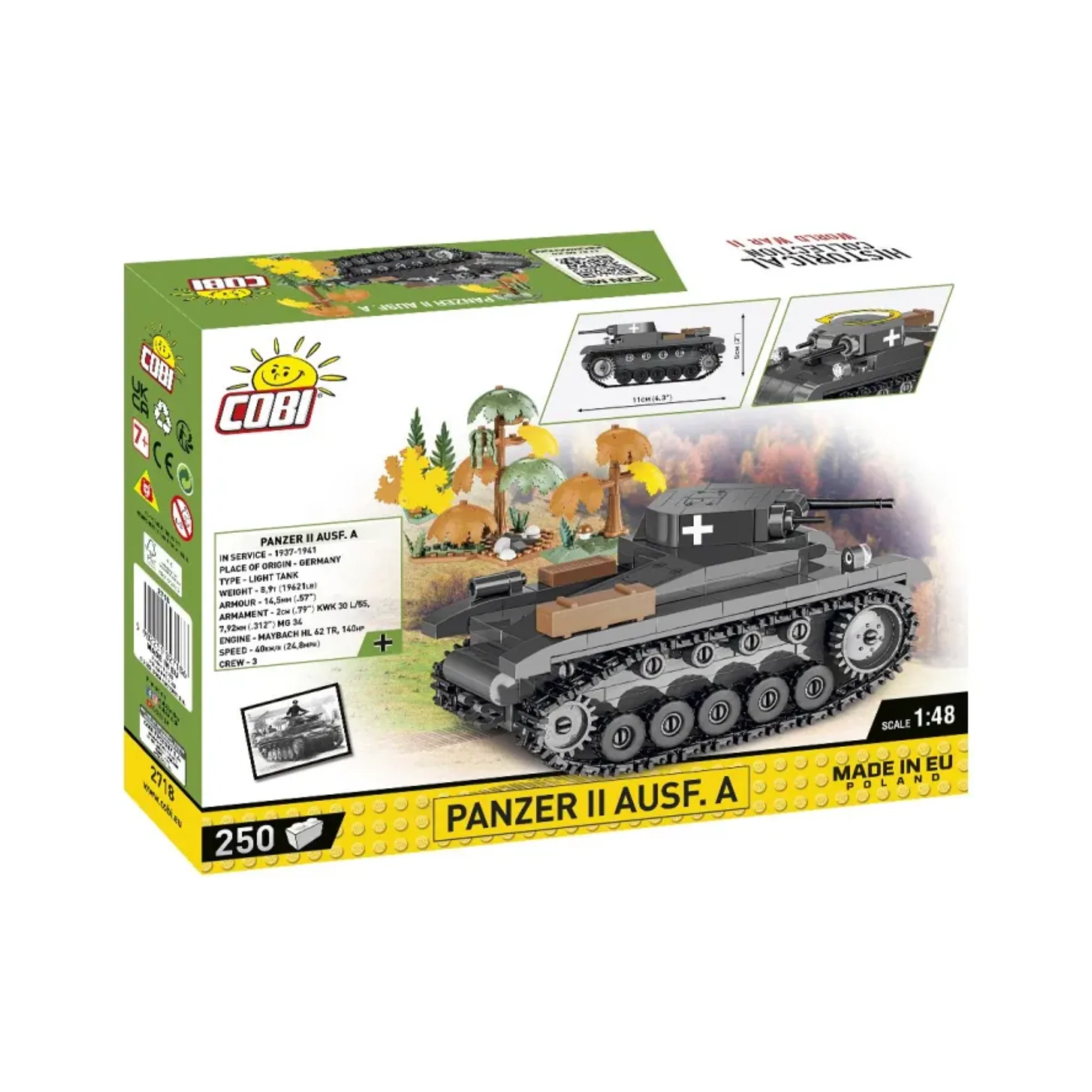 COBI Historical Collection WWii Panzer II Ausf.A - Image 6