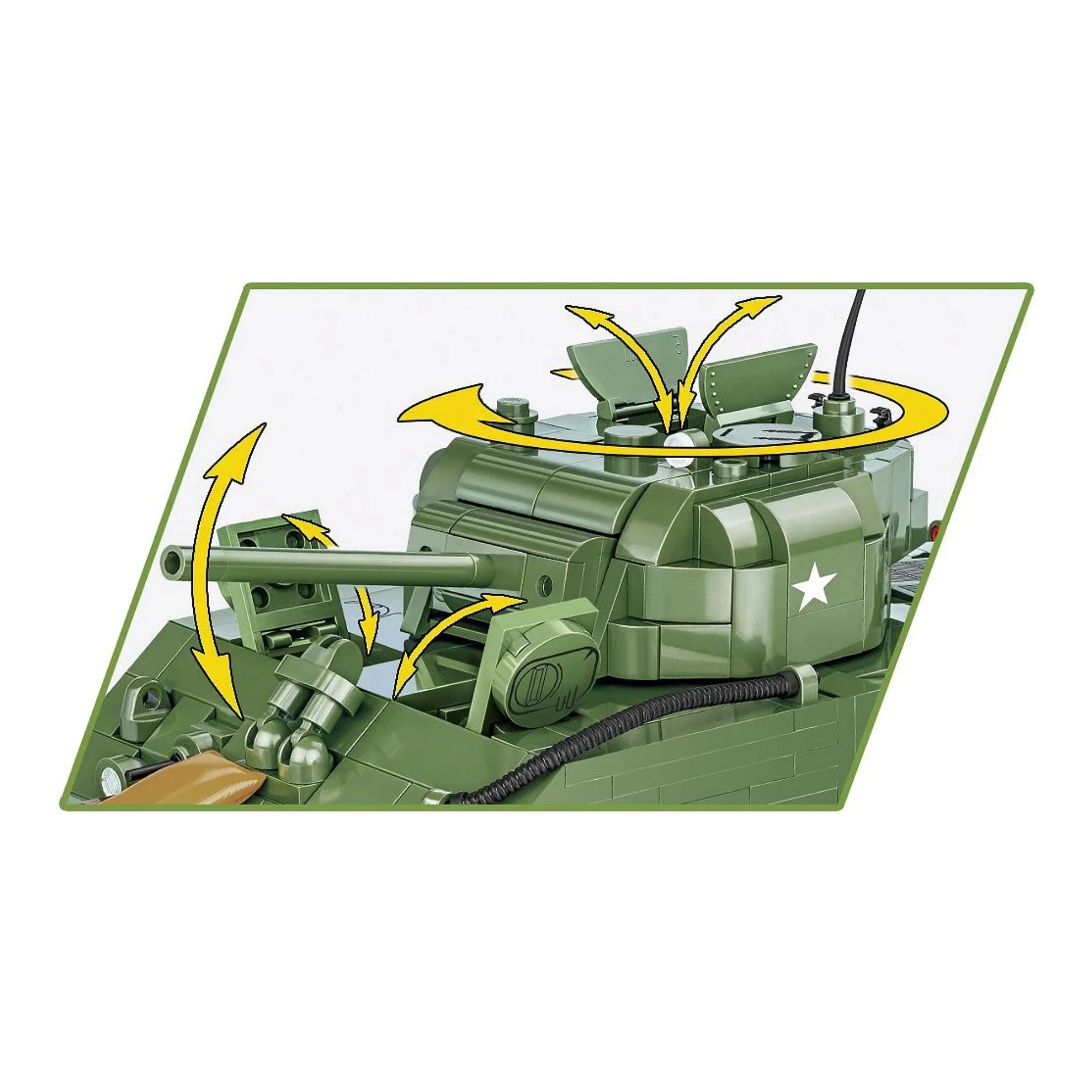 COBI M4A3 Sherman Tank - Image 5