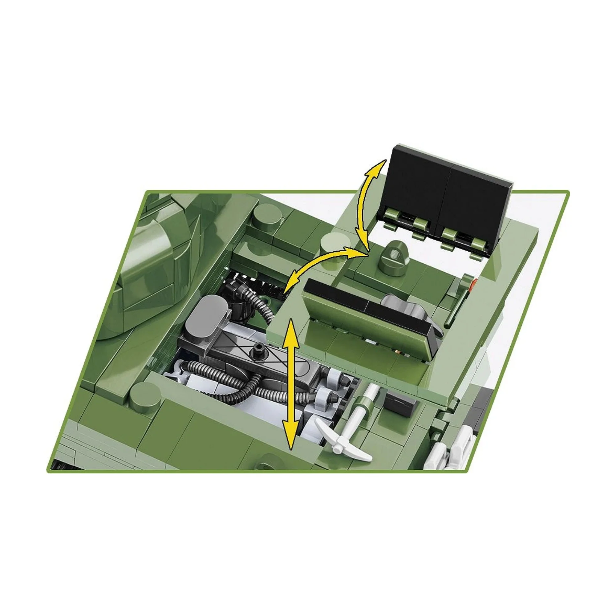 COBI M4A3 Sherman Tank - Image 6
