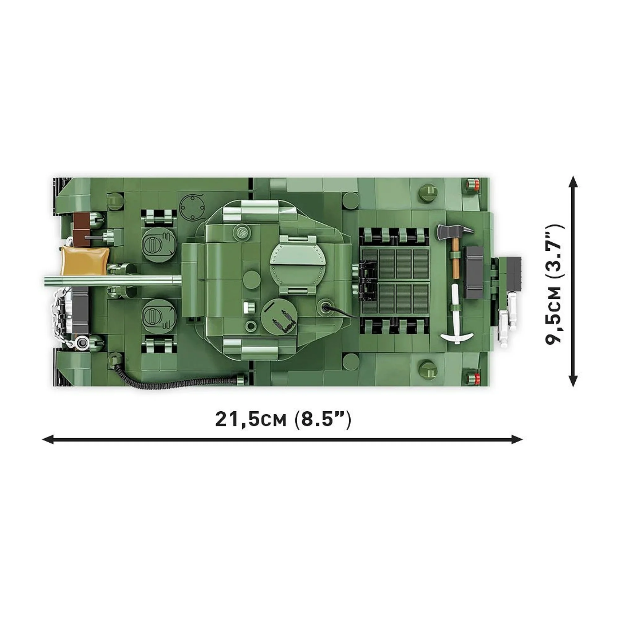 COBI M4A3 Sherman Tank - Image 9