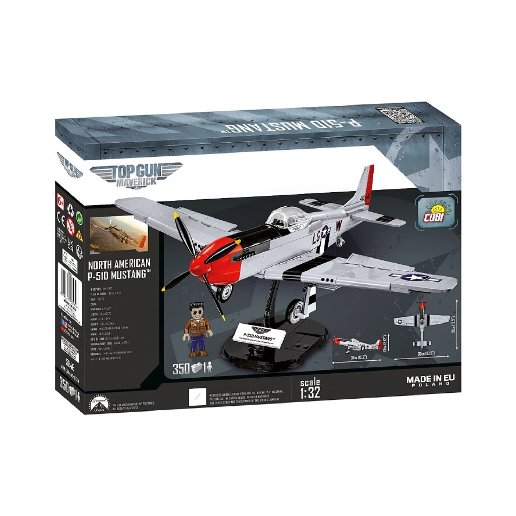 COBI Top Gun Mustang P-51D - Image 4