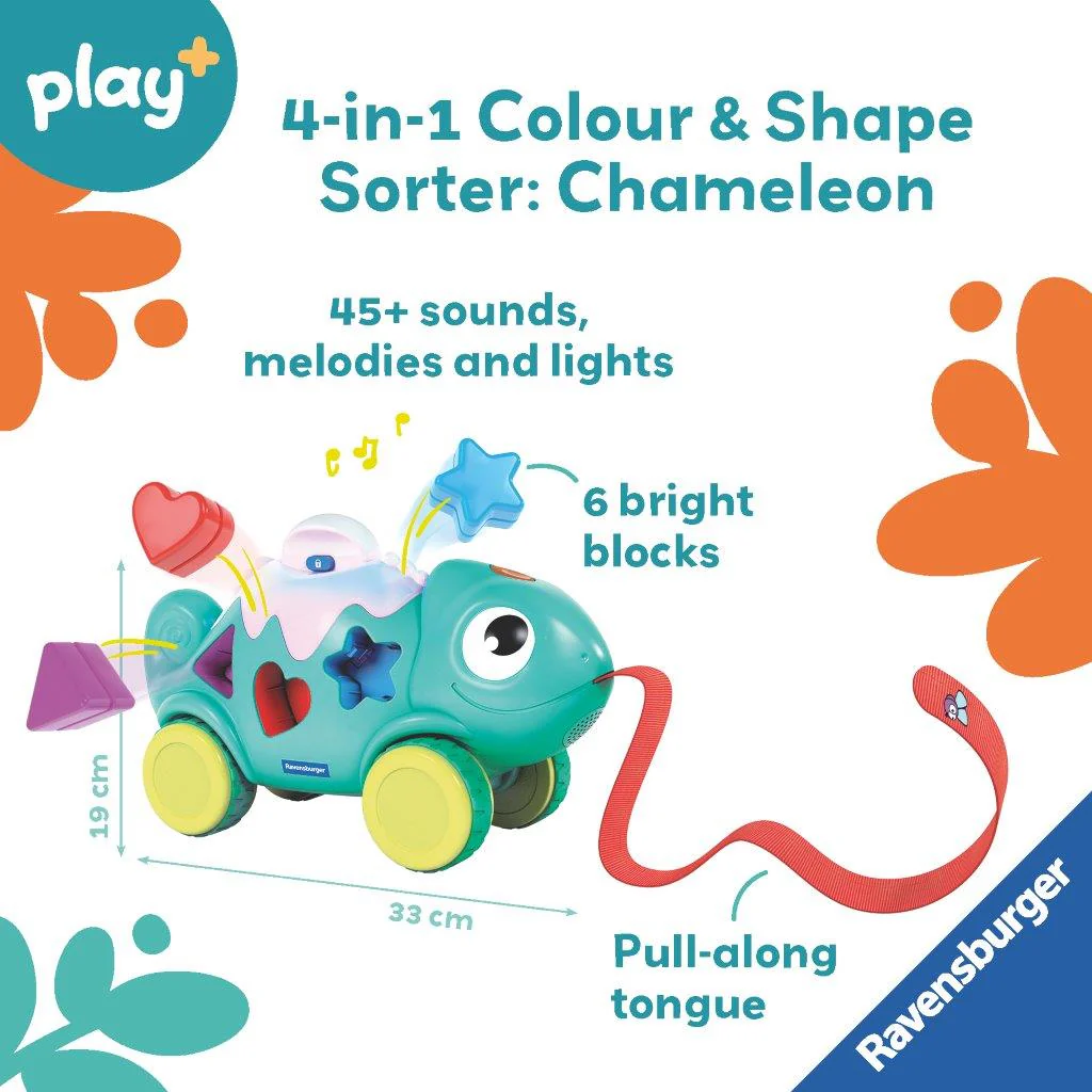 Color and Shape Sorter Chameleon - Image 3