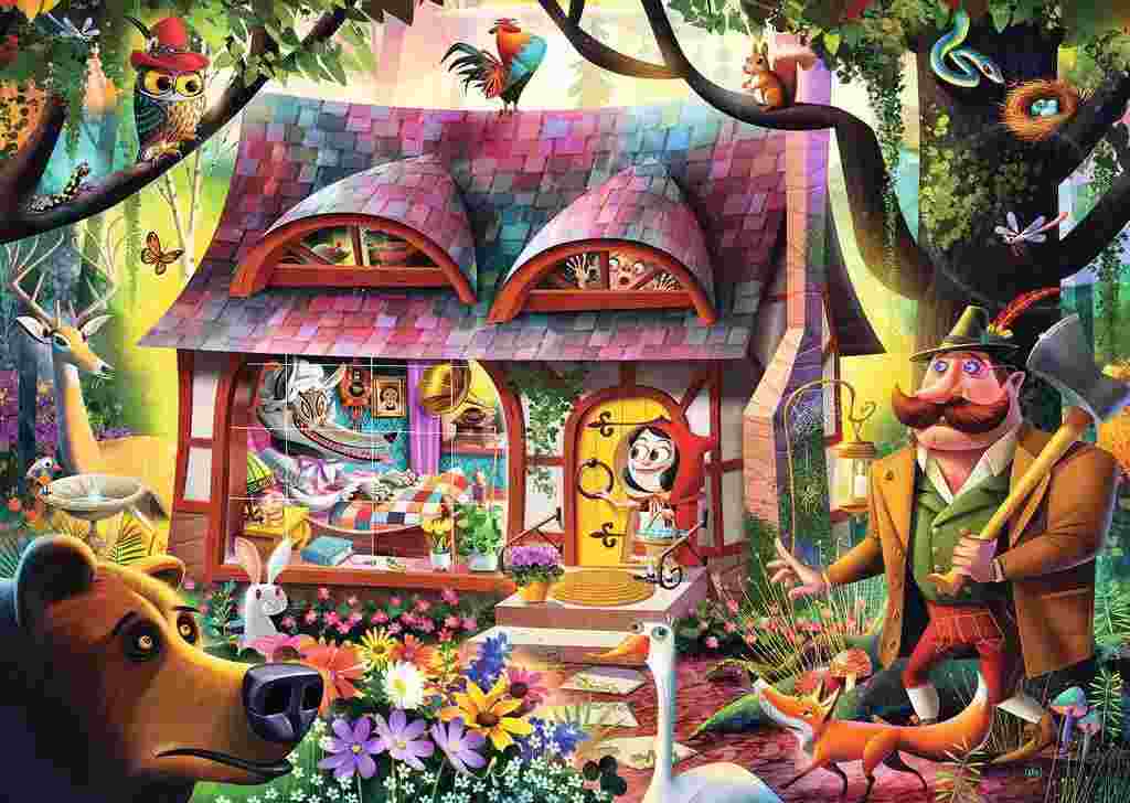 Ravensburger Come In Red Riding Hood 1000 Piece Jigsaw Puzzle - Image 2