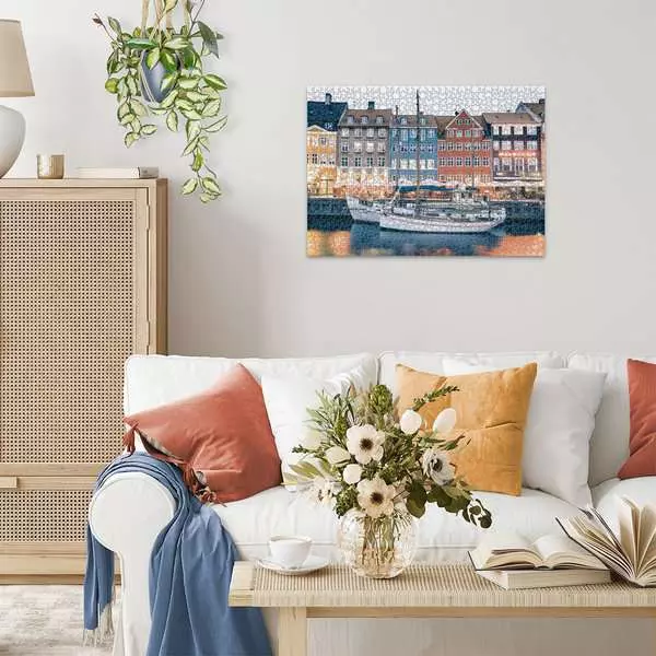Ravensburger Copenhagen Denmark 1000 Piece Jigsaw Puzzle - Image 4
