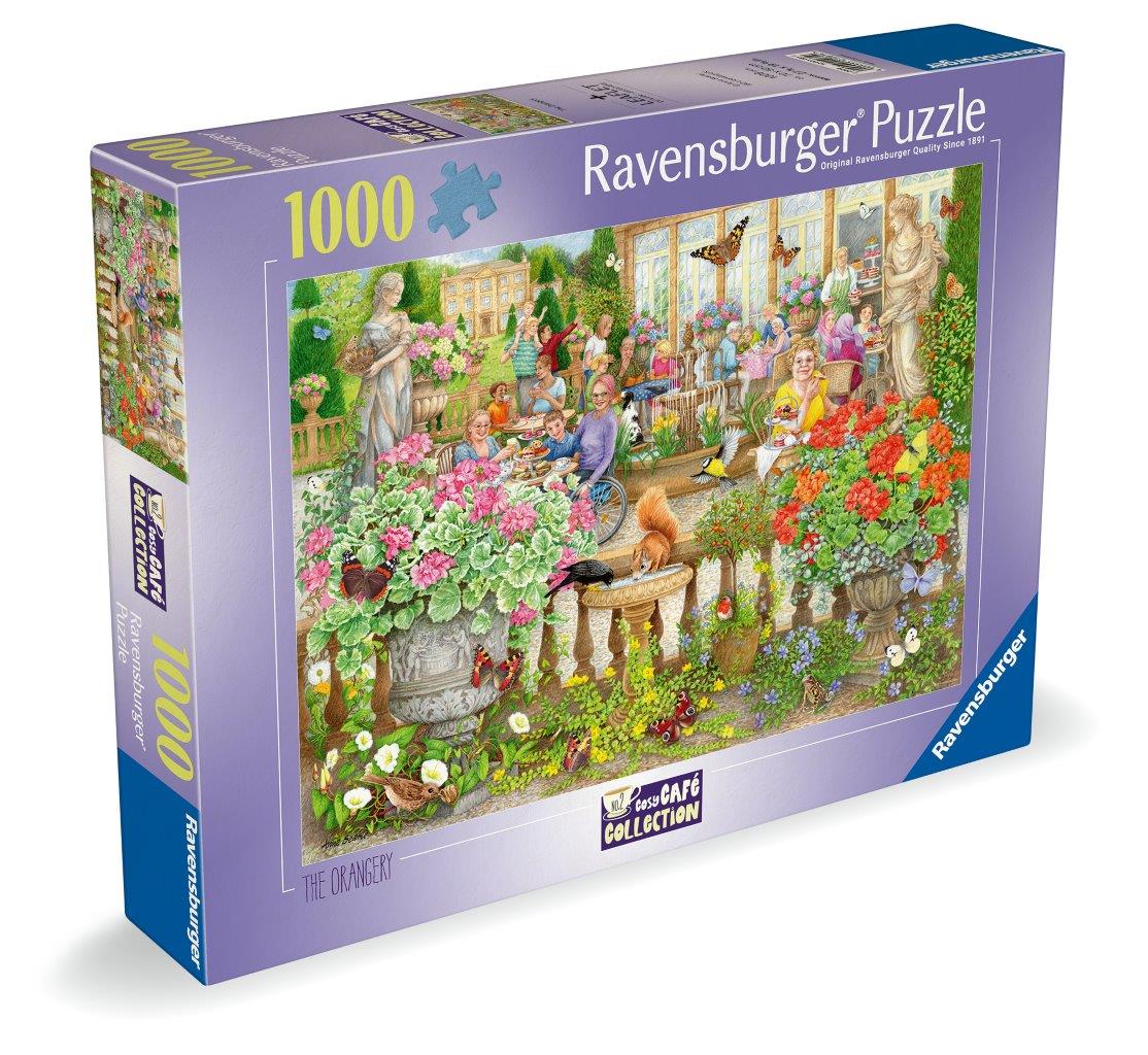 Ravensburger Cosy Cafe No.2 The Orangery 1000 Piece Jigsaw Puzzle