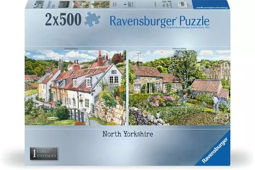 Ravensburger Cosy Cottage .No 1 North Yorkshire 2x500 Piece Jigsaw Puzzle