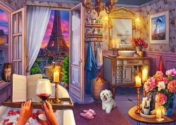Ravensburger Cozy Bathroom Large Format 500 Piece Jigsaw Puzzle - Image 2