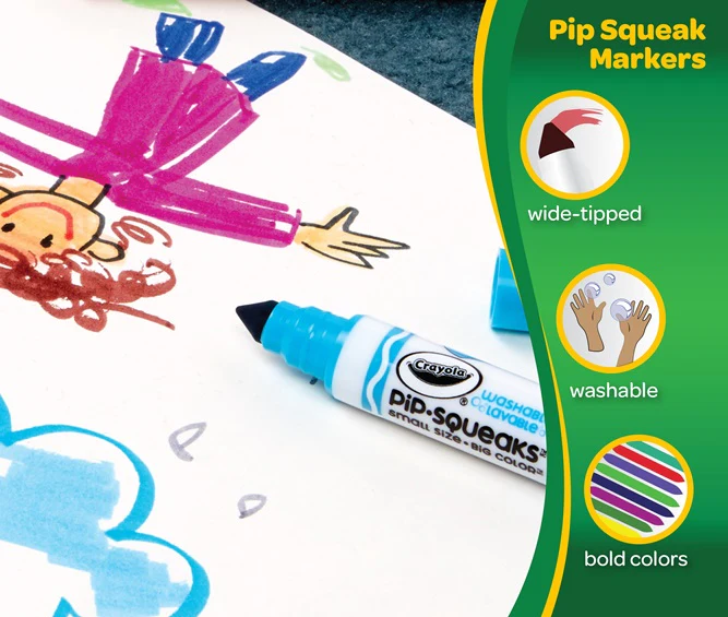Crayola 7 Mini Markers - Image 3
