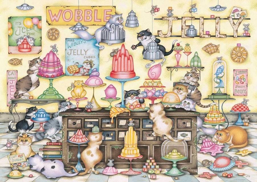 Ravensburger Crazy Cat's Jelly Jamboree 1000 Piece Jigsaw Puzzle - Image 2