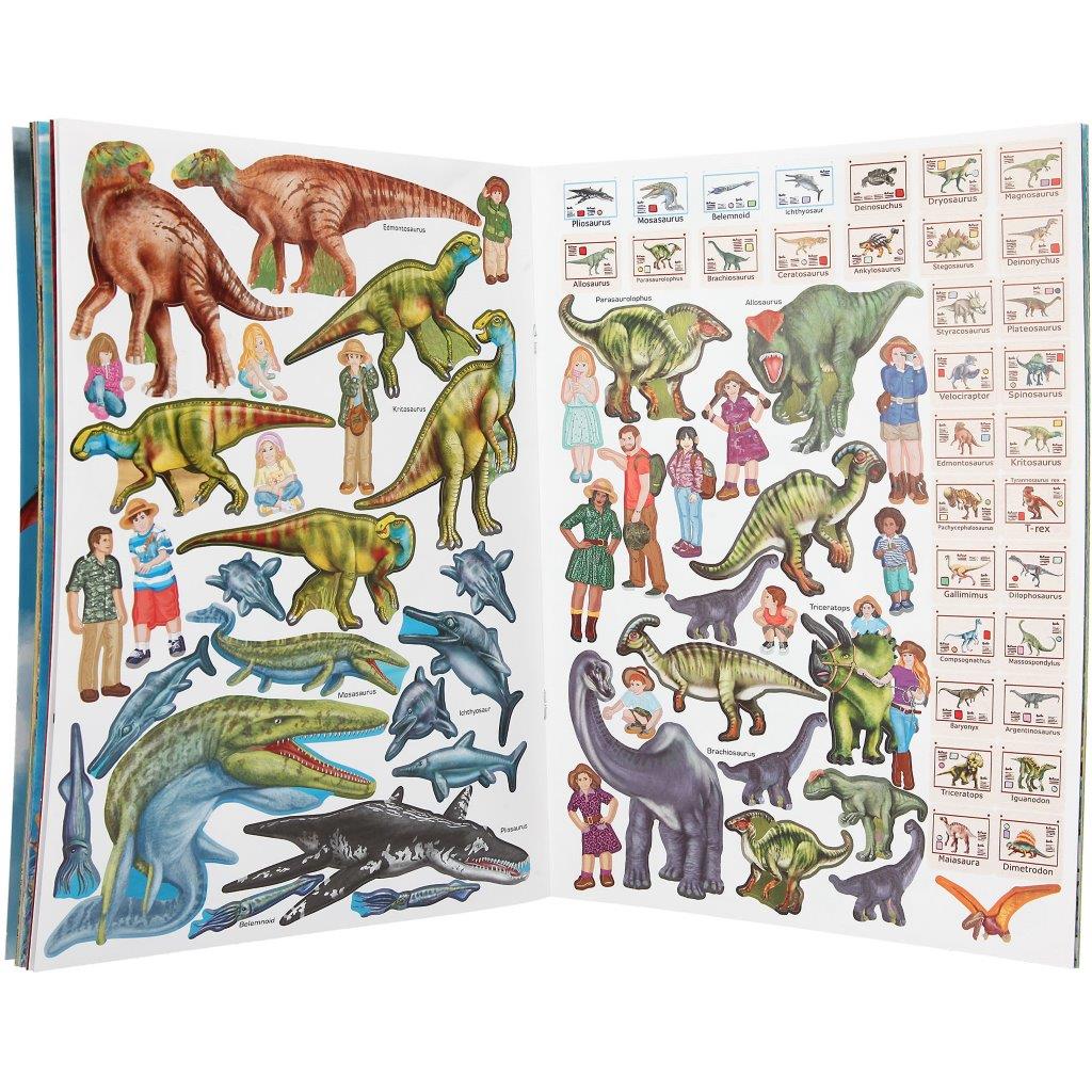 Dino World Create Your Own Zoo Activity and Sticker book - Image 3