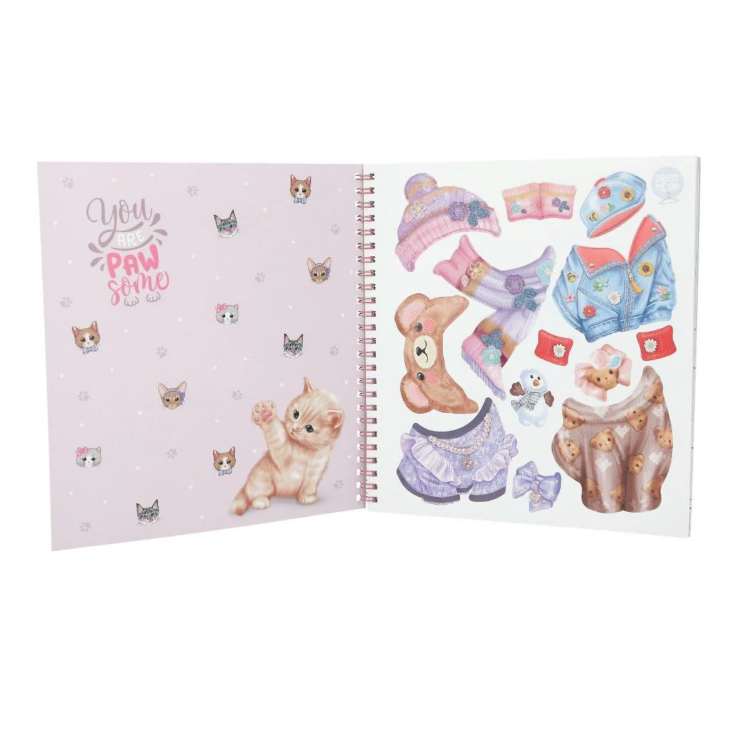 TOPModel Create Your Own Kitty Colouring - Image 3