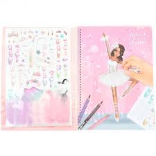 TOPModel Create your Own Colouring Book Ballet - Image 3