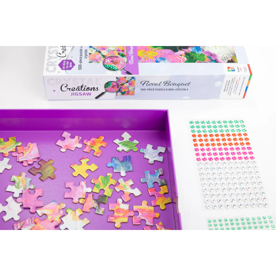 Crystal Creation Jigsaw Flower Bouquet - Image 3