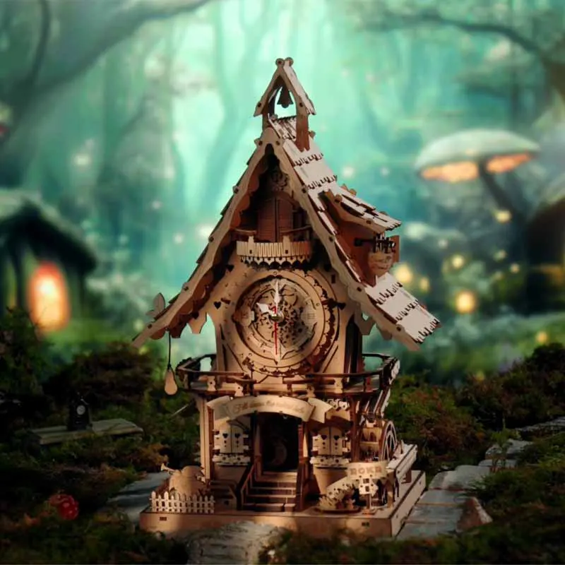 Cuckoo Clock (wood colour) - Image 3