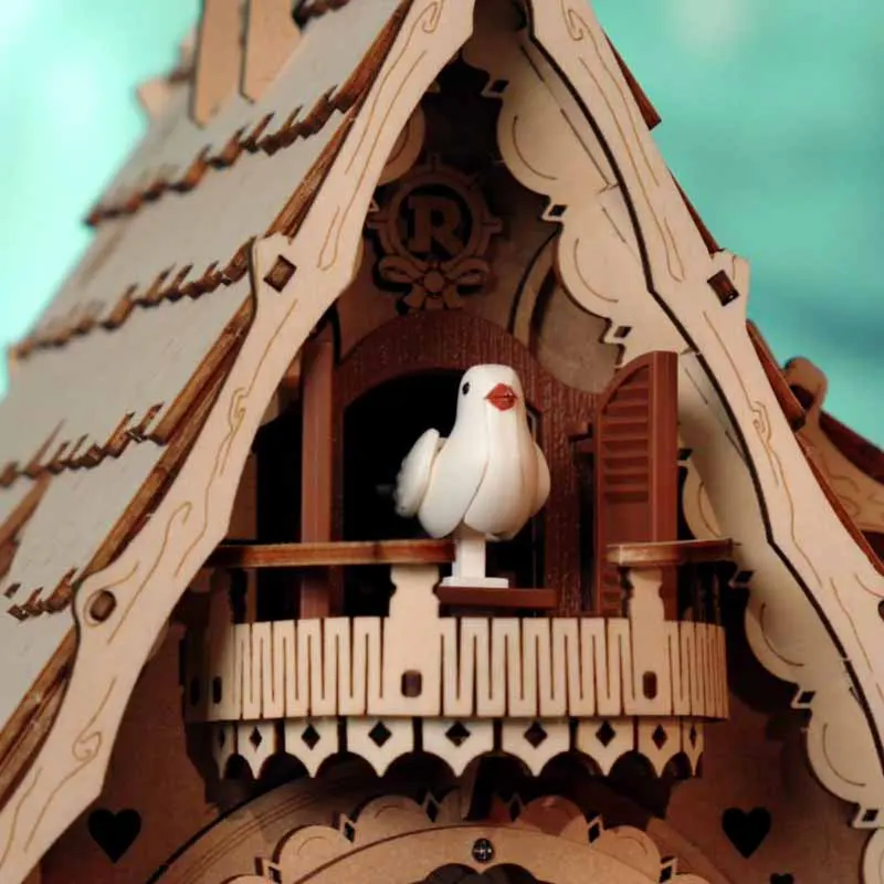 Cuckoo Clock (wood colour) - Image 5