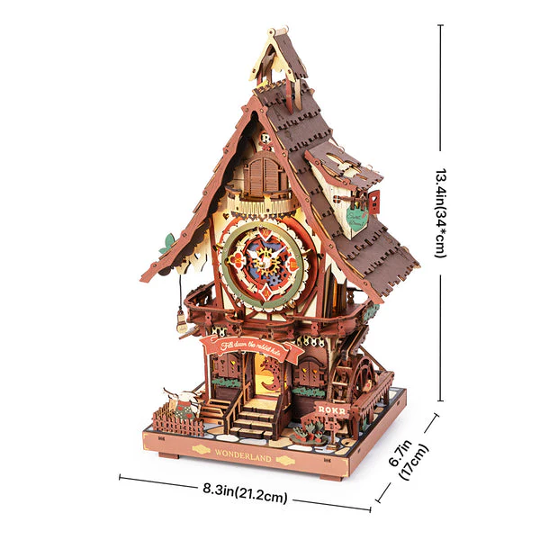 Cuckoo Clock (wood colour) - Image 7