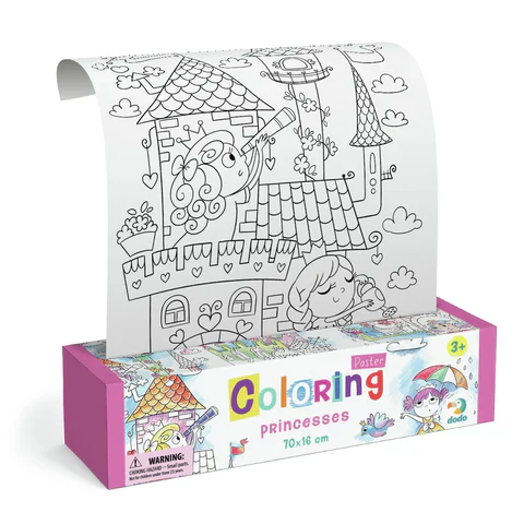 Colouring Poster Princess - Image 2