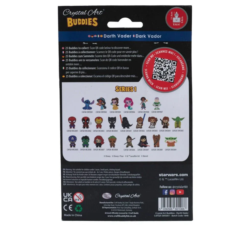 Darth Vader, Crystal Art Buddy - Image 2