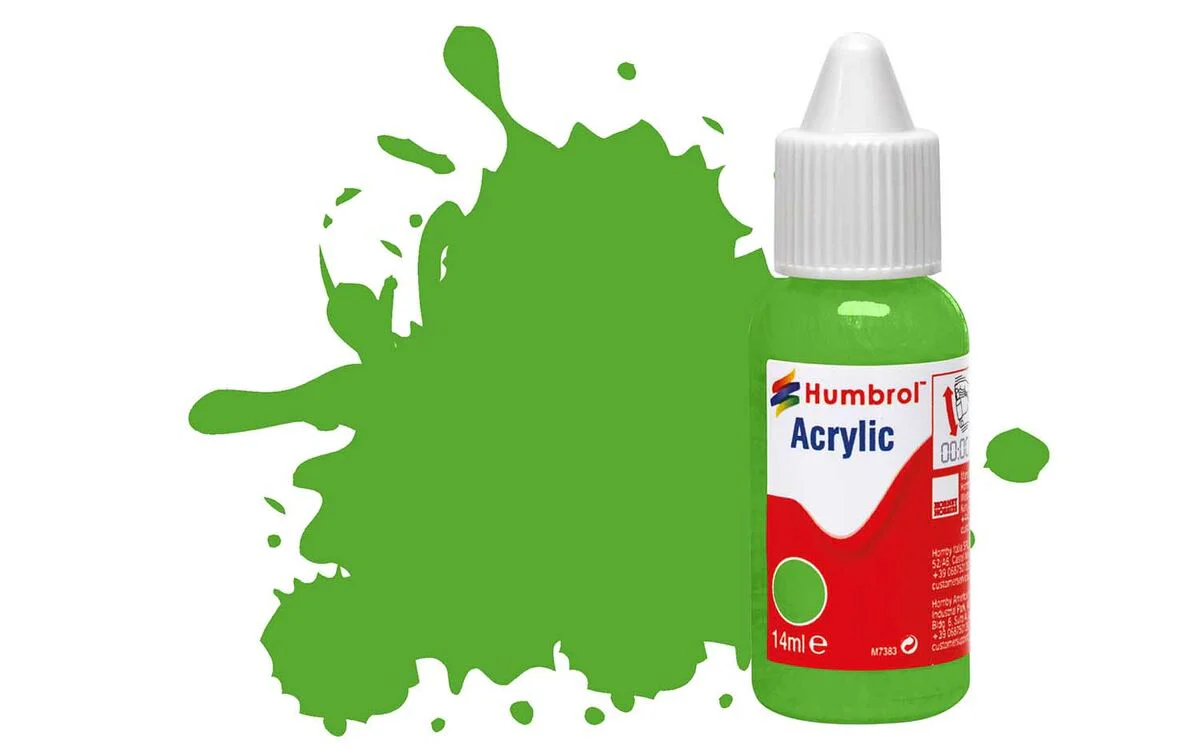 No. 208: Fluorescent Signal Green Gloss (14ml)