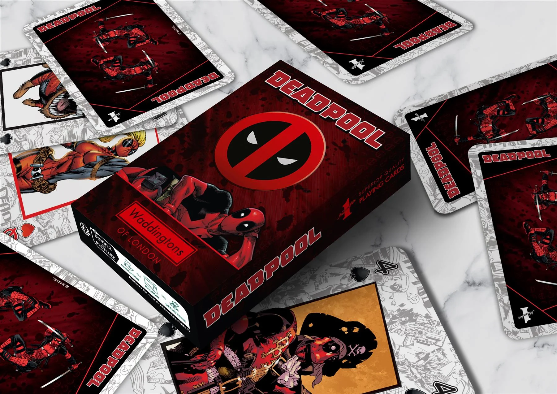 Deadpool Waddingtons Playing Cards - Image 4