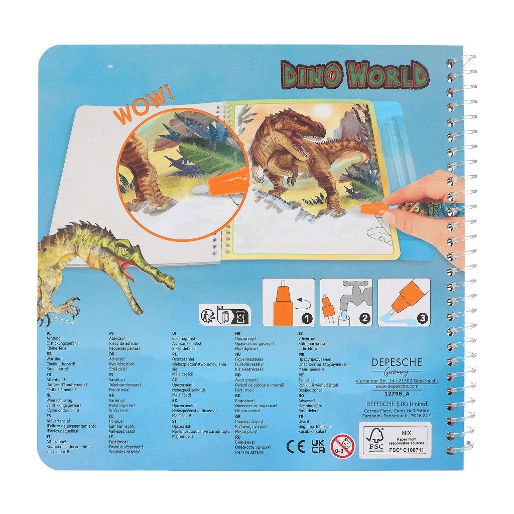 Dino World Aqua Magic Book - Image 5