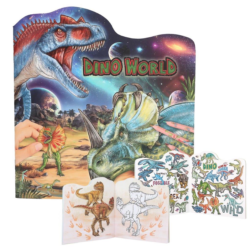 Dino World Colouring Book - Image 4