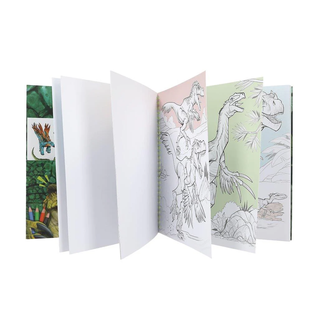 Dino World Colouring Book With Reversible Sequins - Image 5