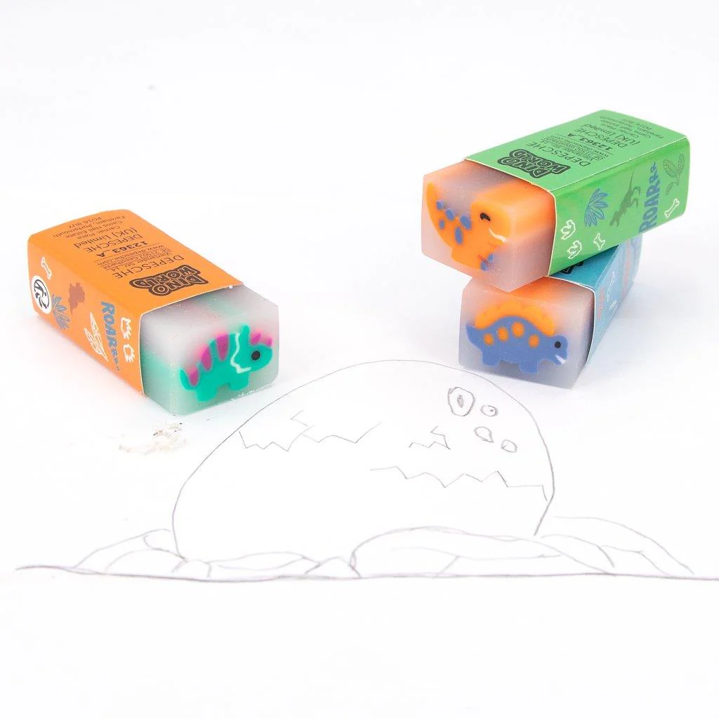 Dino World Jelly Eraser Assortment - Image 3