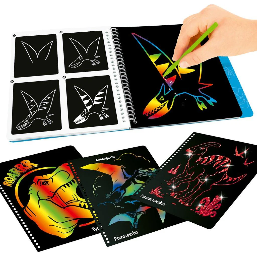 Dino World Magic-Scratch Book - Image 3