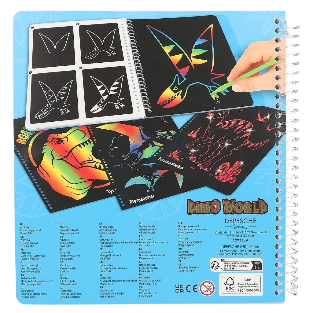 Dino World Magic-Scratch Book - Image 5