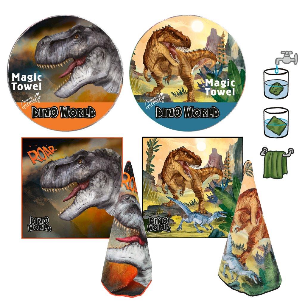 Dino World Magic Towel Assortment - Image 2
