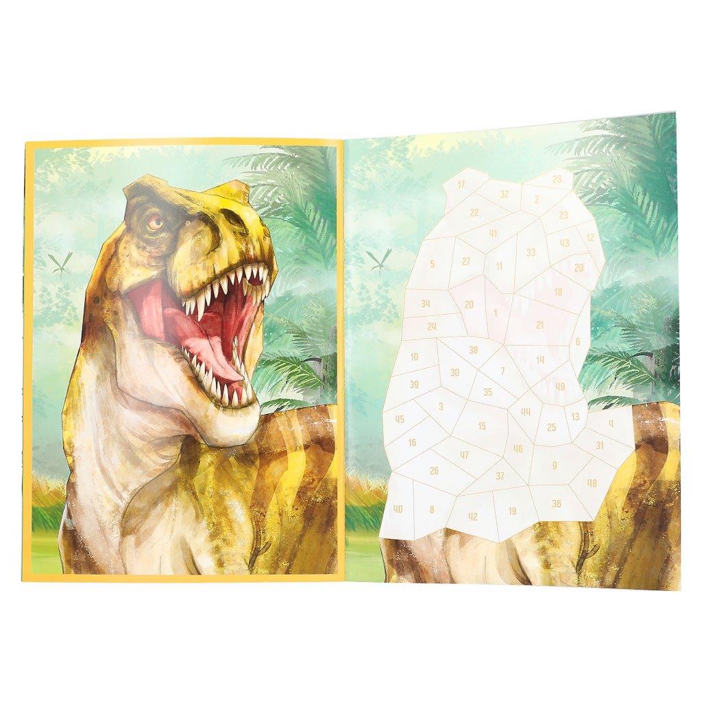 Dino World Number Sticker - Image 4