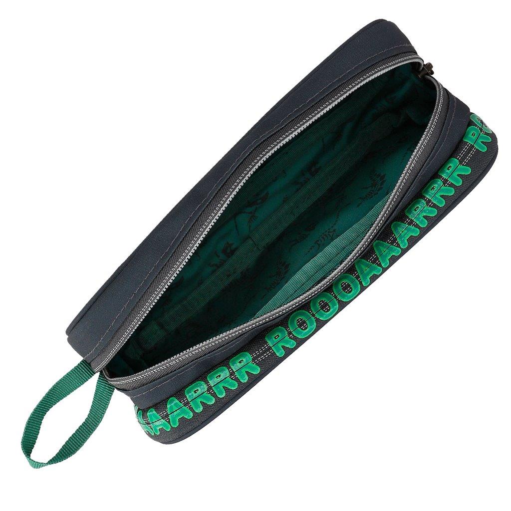 Dino World Pencil Tube Grey Green - Image 5