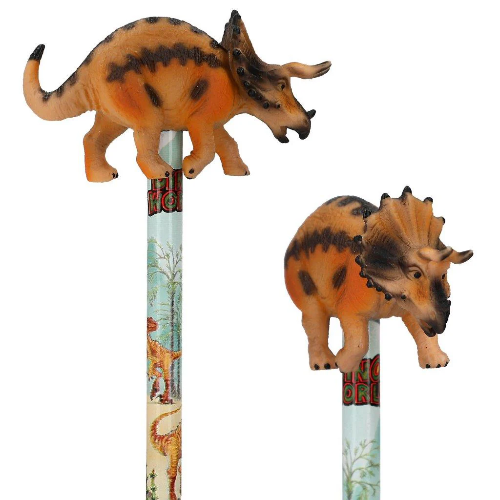 Dino World Pencil with Dino topper Assortment - Image 4