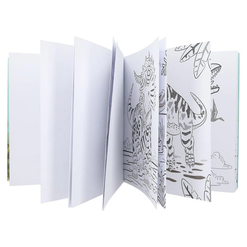 Dino World Watercolour Book - Image 2