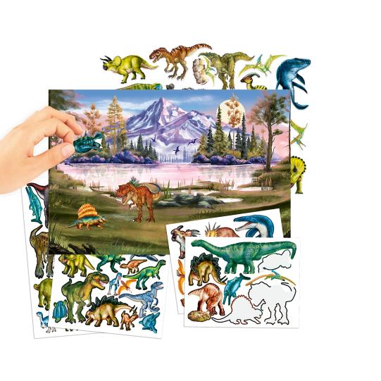 Dino World With Puffy Stickers - Image 3