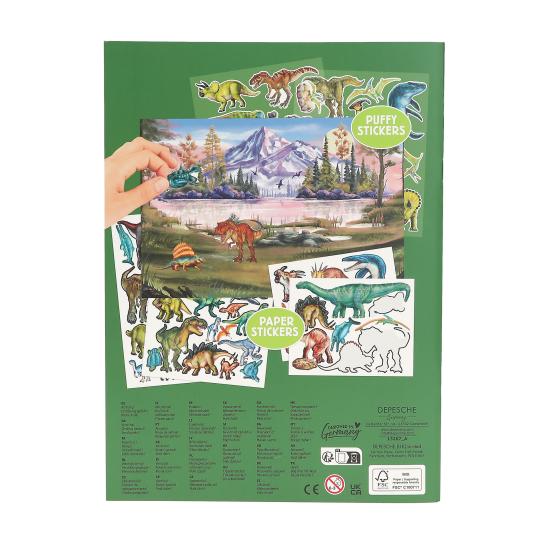 Dino World With Puffy Stickers - Image 4
