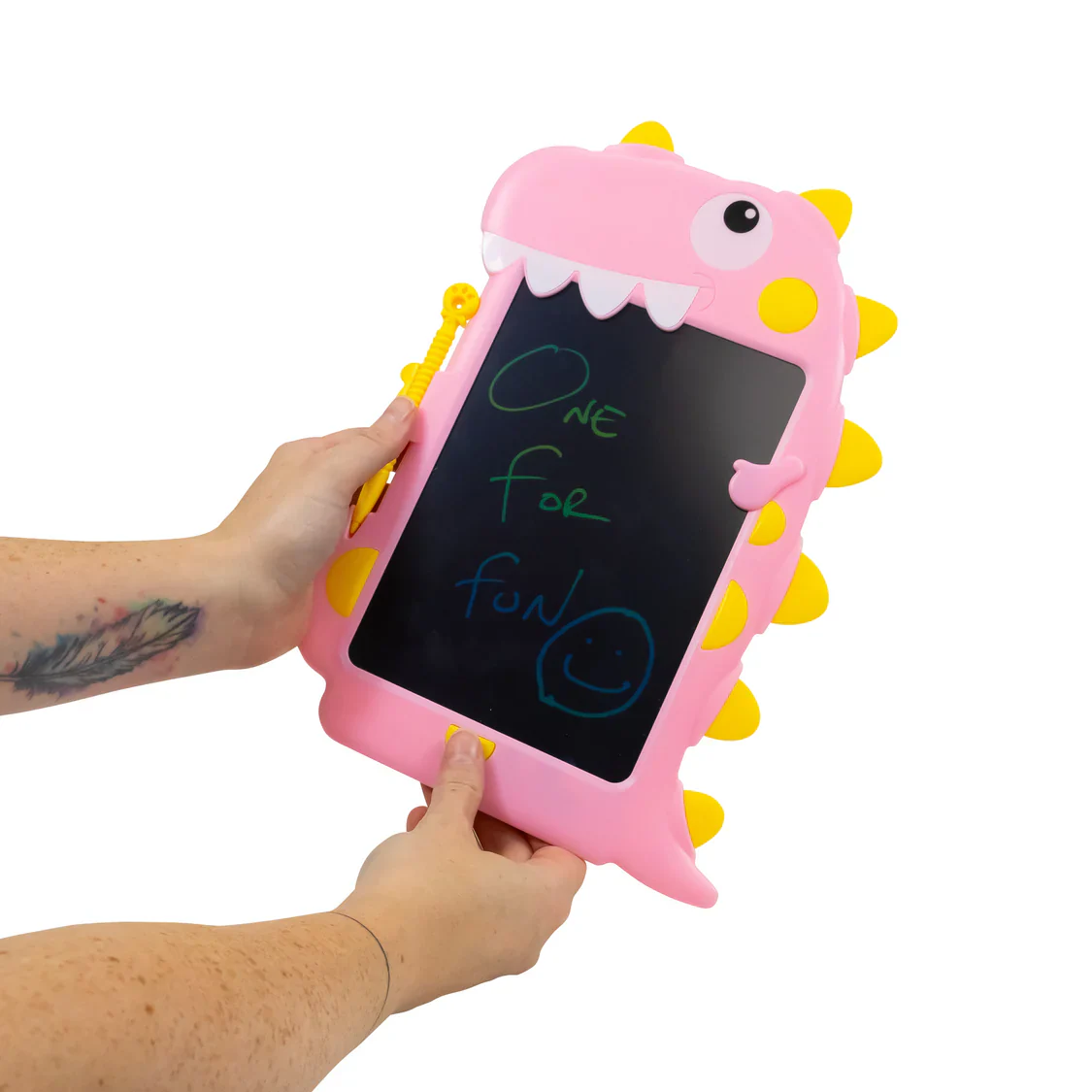Dinosaur Lcd Drawing Tablet -Pink - Image 3