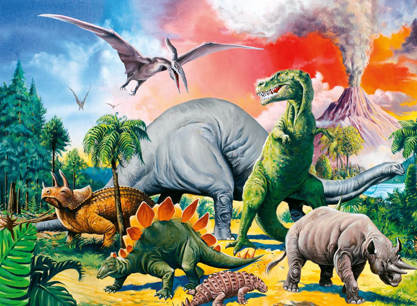 Ravensburger Dinosaurs 2x150 Piece Jigsaw Puzzle - Image 3