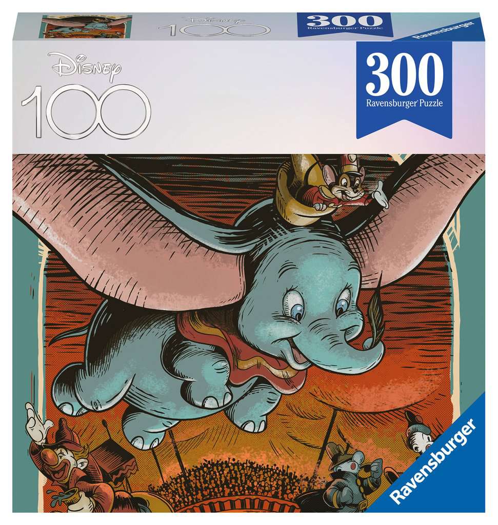 Ravensburger Disney 100 Anniversary Dumbo 300 Piece Jigsaw Puzzle