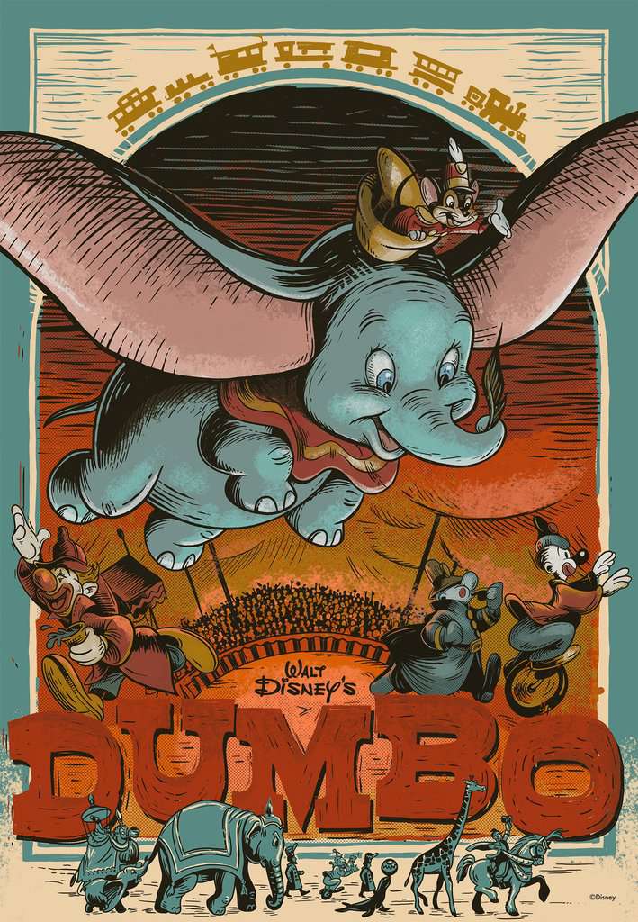 Ravensburger Disney 100 Anniversary Dumbo 300 Piece Jigsaw Puzzle - Image 2
