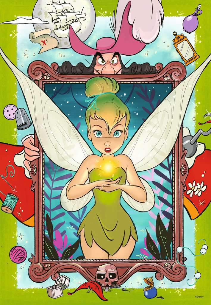 Ravensburger Disney 100 Anniversary Tinkerbell 300 Piece Jigsaw Puzzle - Image 2