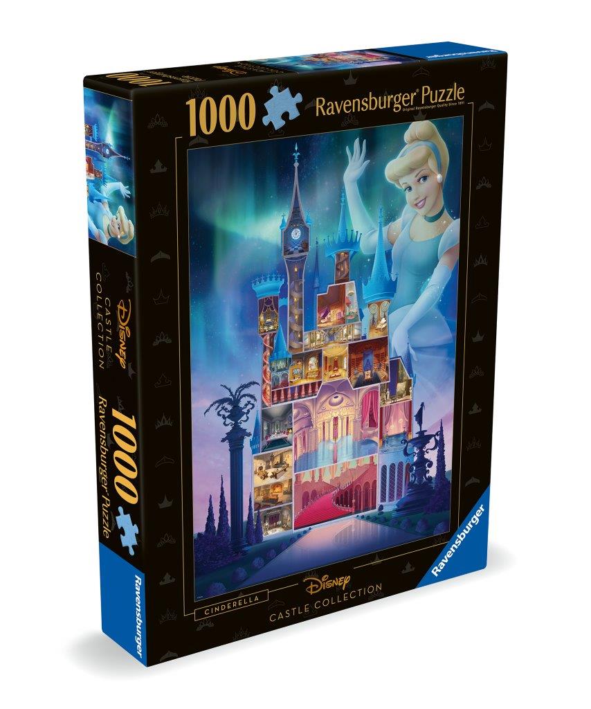 Ravensburger Disney Castles: Cinderella 1000 Piece Jigsaw Puzzle