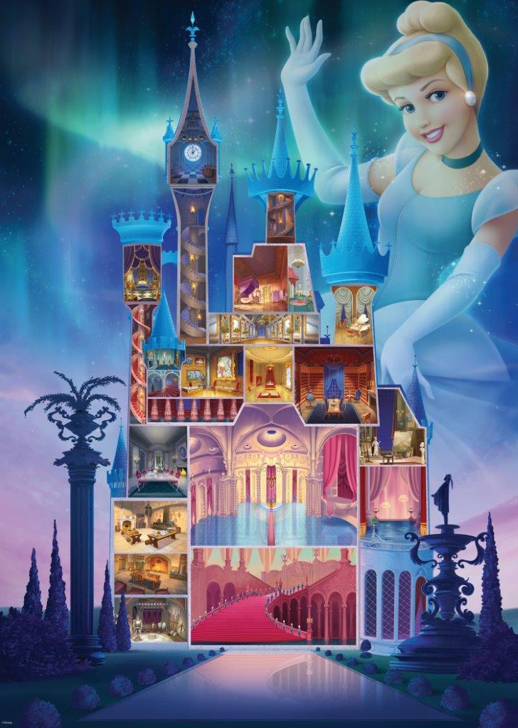 Ravensburger Disney Castles: Cinderella 1000 Piece Jigsaw Puzzle - Image 2