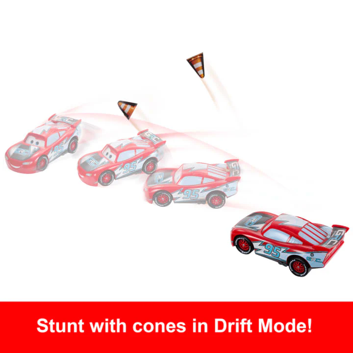 Disney & Pixar Cars Global Racers Cup Drift & Race Lightning McQueen - Image 3