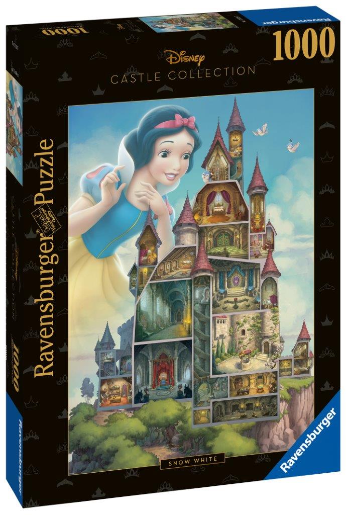 Ravensburger Disney Snow White Castle 1000 Piece Jigsaw Puzzle
